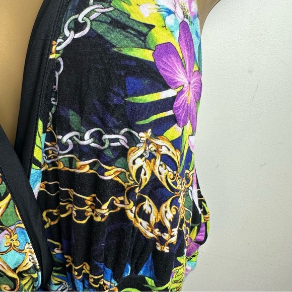 Jennifer Lopez Multicolored Floral Updated IntoThe Wild Y2KInspired Dress NWT 3X - Picture 9 of 17